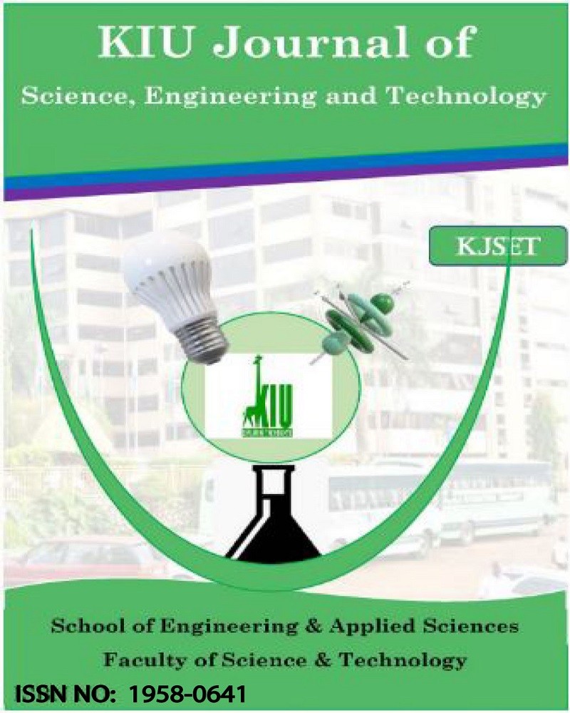 KIU Journal of Science, Engineering and Technology