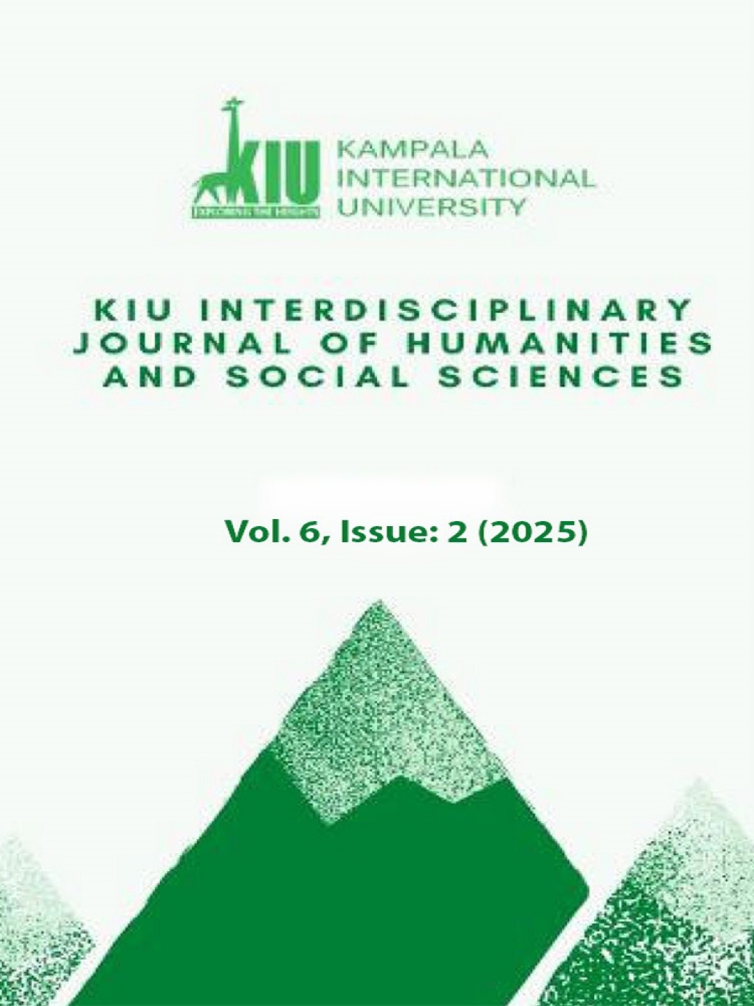 Volume 6, Issue 2 (2025)